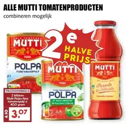 De Boerenschuur mutti tomatenproducten aanbieding