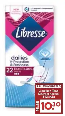 De Boerenschuur Libresse dailies V-Protection & Freshness aanbieding