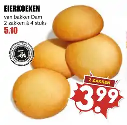 De Boerenschuur bakker Dam eierkoeken aanbieding