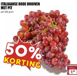 De Boerenschuur italiaanse rode druiven met pit aanbieding