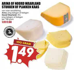 De Boerenschuur arina of noord waarland stukken of plakken kaas aanbieding