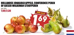 De Boerenschuur hollandse jonagold appels, conference peren of gieser wildeman stoofperen aanbieding