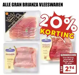 De Boerenschuur Gran Brianza vleeswaren aanbieding
