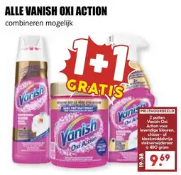 De Boerenschuur Vanish Oxi Action aanbieding