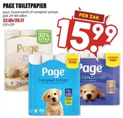De Boerenschuur Page toilet papier aanbieding