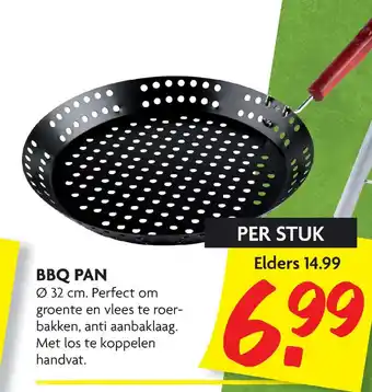 Dekamarkt Bbq Pan 32cm aanbieding