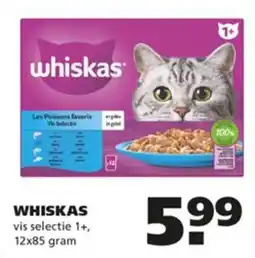 Ranzijn whiskas vis selectie 1+ aanbieding
