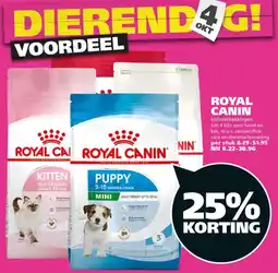Ranzijn royal canin aanbieding