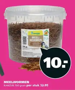 Ranzijn ranzijn meelwormen aanbieding