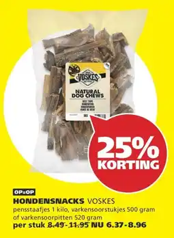 Tuinland Voskes hondensnacks aanbieding