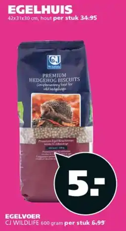 Ranzijn CJ WILDLIFE Premium Hedgehog Biscuits aanbieding