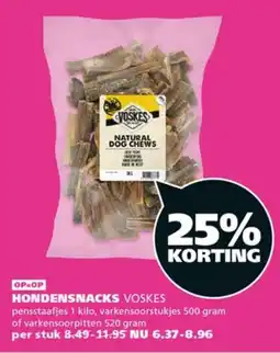 Ranzijn voskes natural dog chews aanbieding