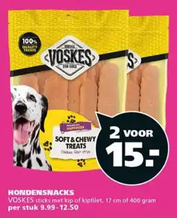 Ranzijn Hondensnacks Voskes soft & chewy treats aanbieding