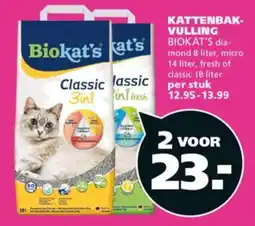 Ranzijn Biokat's KATTENBAKVULLING aanbieding