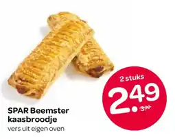 Spar SPAR Beemster kaasbroodje aanbieding