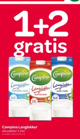 Spar Campina Langlekker aanbieding
