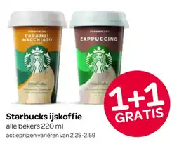 Spar Starbucks ijskoffie aanbieding