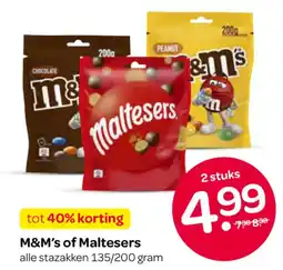 Spar M&M's of Maltesers aanbieding