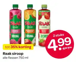 Spar Raak siroop aanbieding