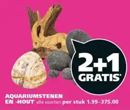 Ranzijn aquariumstenen en -hout aanbieding