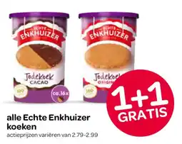 Spar alle Echte Enkhuizer koeken aanbieding