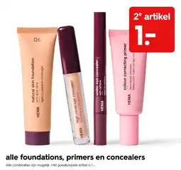 HEMA HEMA alle foundations, primers en concealers aanbieding