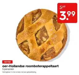 HEMA op=op oer-hollandse roomboterappeltaart aanbieding