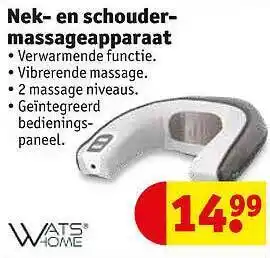 Kruidvat Nek- En Schouder Massageapparaat aanbieding