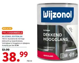 Kluswijs Wijzonol buitenlak aanbieding