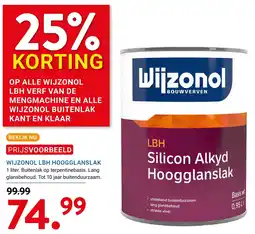 Kluswijs Wijzonol LBH Silicon Alkyd Hoogglanslak aanbieding