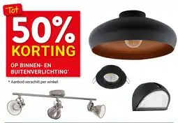 Kluswijs Binnen en buitenverlichting aanbieding