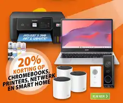 Expert Chromebooks, printers, netwerk en smart home aanbieding