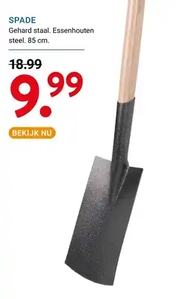 Kluswijs spade aanbieding