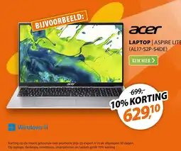 Expert acer laptop | aspire lite (al17-52p-54de) aanbieding