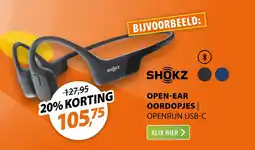Expert Shokz open-ear oordopjes | openrun usb-c aanbieding