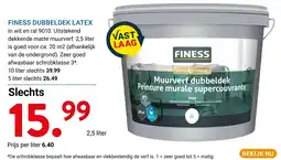 Kluswijs Finess dubbeldek latex aanbieding