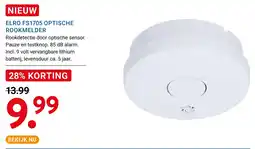 Kluswijs Elro fs1705 optische rookmelder aanbieding