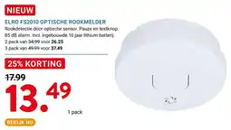 Kluswijs elro fs2010 optische rookmelder aanbieding