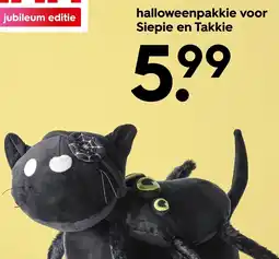HEMA Halloweenpakkie voor Siepie en Takkie aanbieding