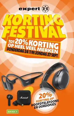 Expert Hoofdtelefoons en oordopjes aanbieding