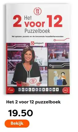 The Read Shop Denksport Het 2 voor 12 puzzelboek aanbieding