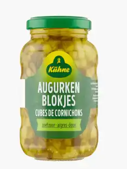 Flink Kuhne Augurkenblokjes aanbieding