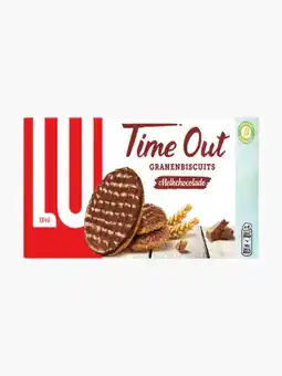 Flink LU Time out koekjes melkchocolade aanbieding
