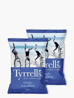 Flink Tyrrell's - Chips légèrement salées (150g) 2x aanbieding