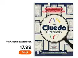 The Read Shop Het Cluedo puzzelboek aanbieding