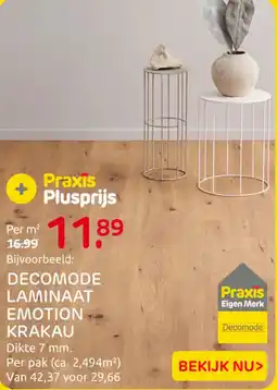Praxis Decomode laminaat emotion krakau aanbieding