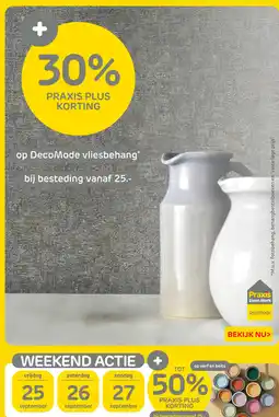 Praxis DecoMode vliesbehang aanbieding