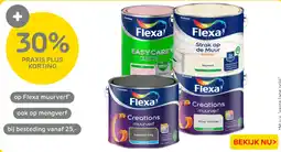 Praxis Flexa muurverf aanbieding
