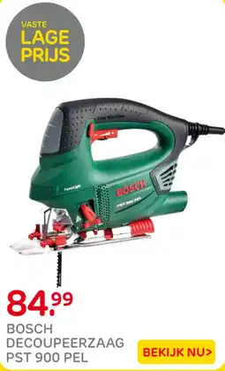 Praxis Bosch decoupeerzaag pst 900 pel aanbieding