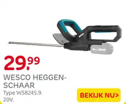 Praxis WESCO HEGGEN-SCHAAR aanbieding